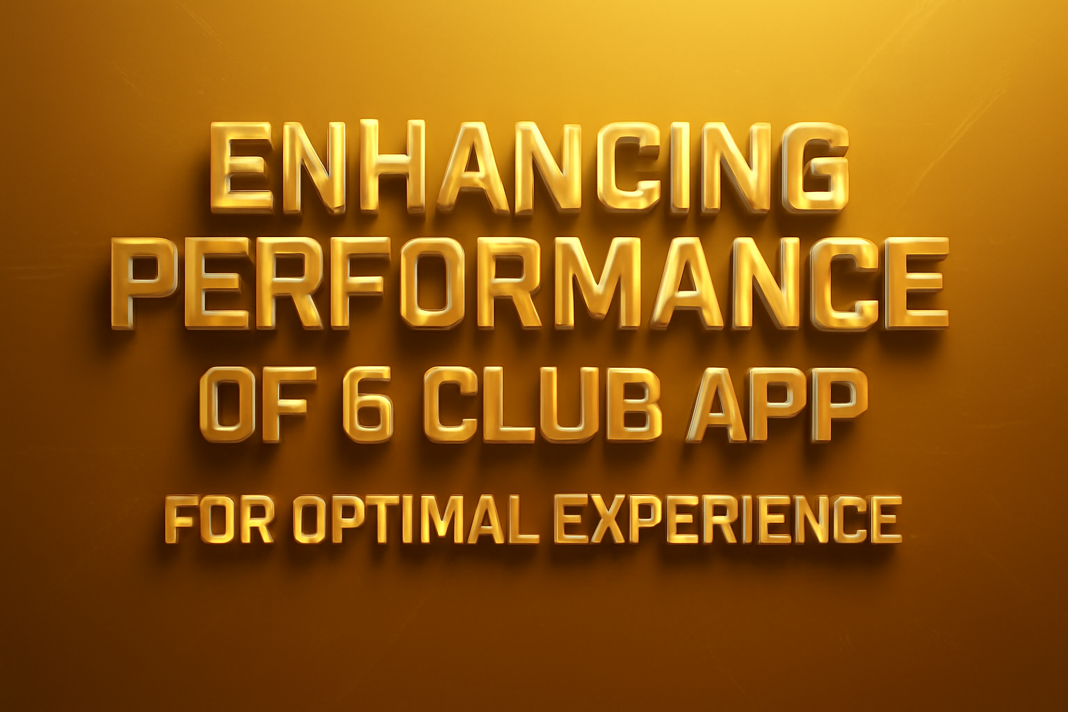 Informational scene depicting the process of updating the 6 Club app.