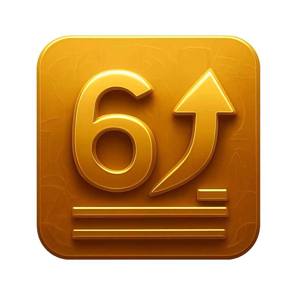 Icon representing the update process for 6 Club.