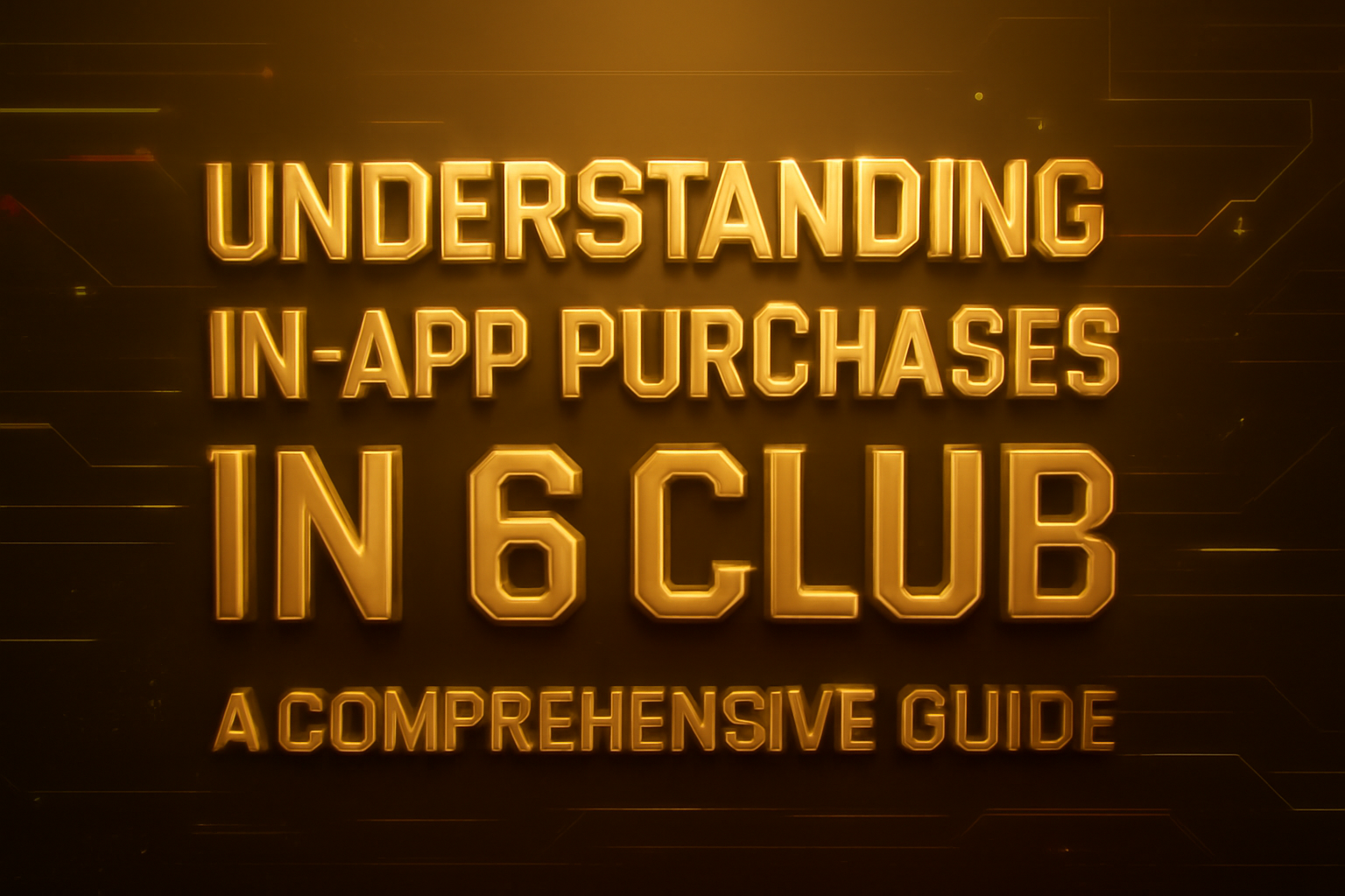 Visual representation of the 6 Club for Business Use with a clean, professional layout.